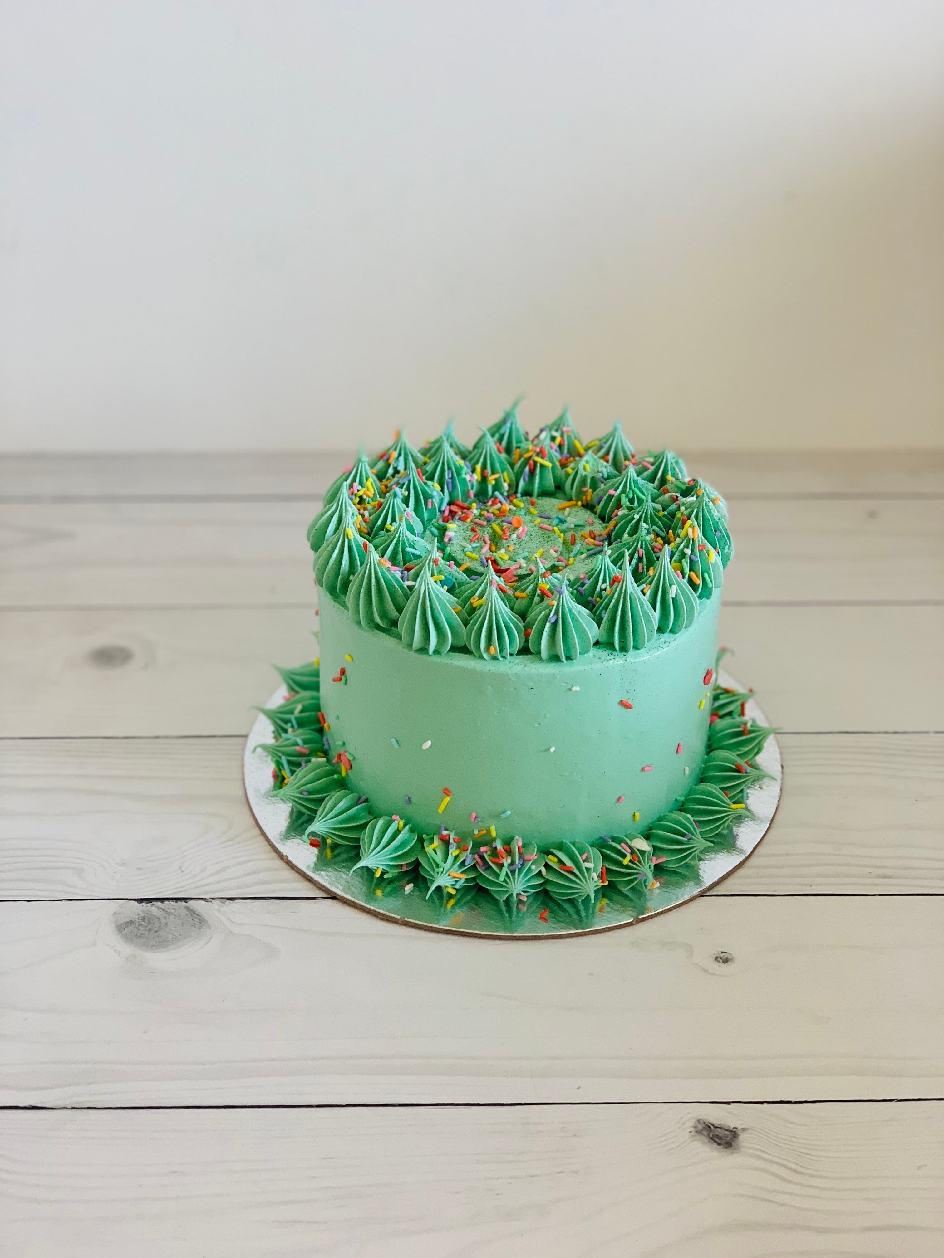 Torta clásica de cumpleaños