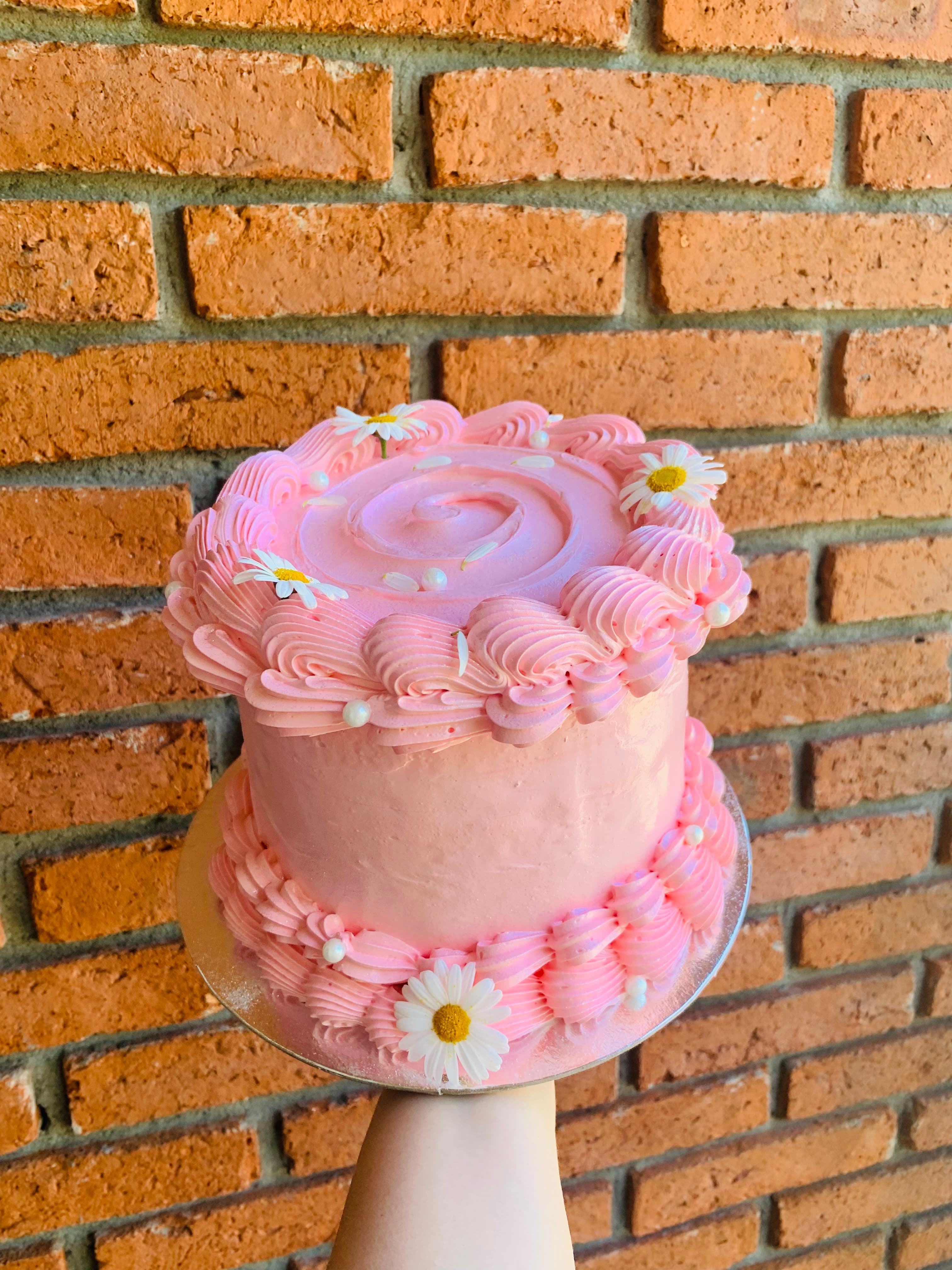 Torta clásica de cumpleaños